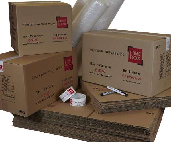 Pack demenagement 20 cartons standard qualité prix